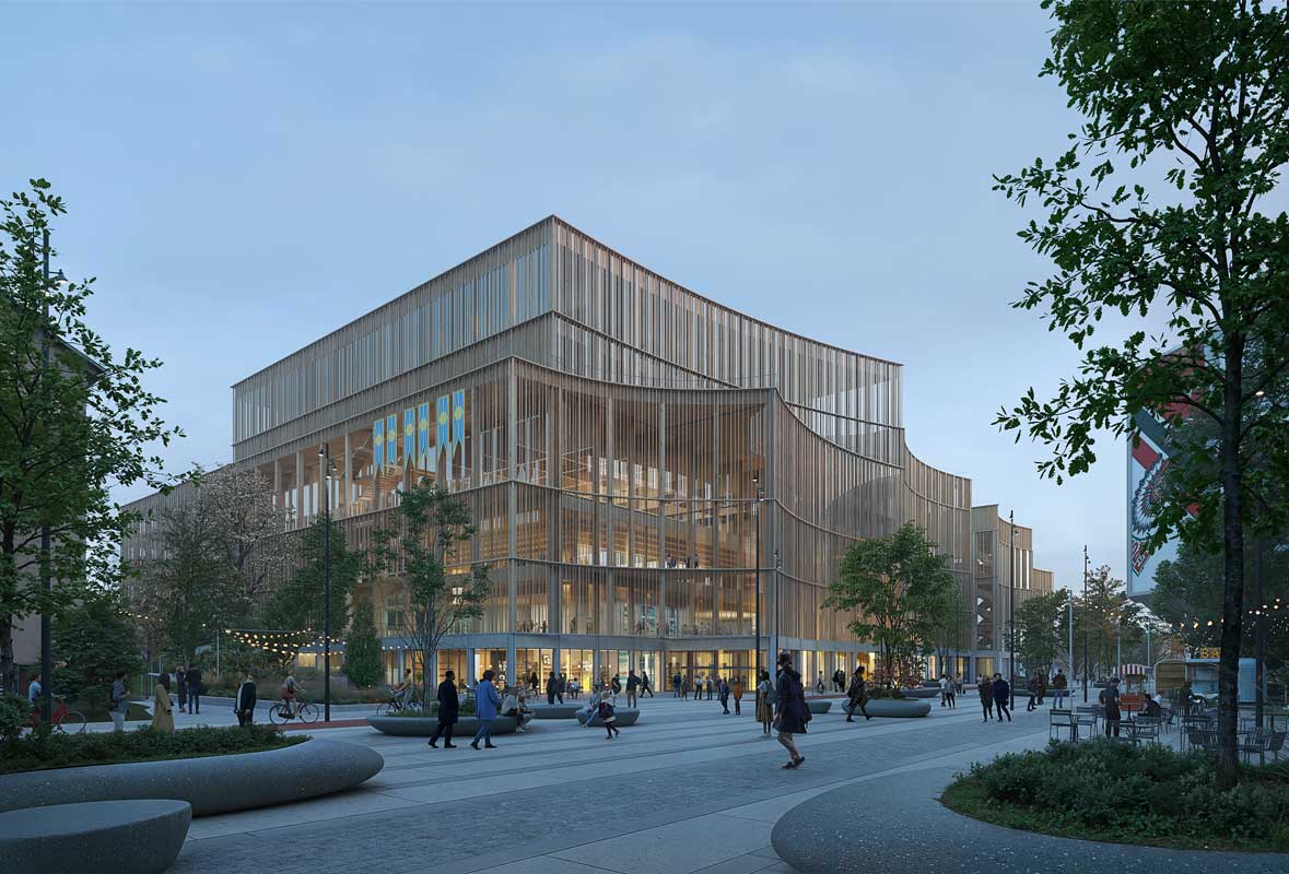 Architektur Tobias Laukenmann Centralbad med sporthallar